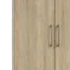 PRIMA Bookcase 5 Shelves with 2 Doors in Oak - Image 4