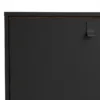 RY Sideboard 2 Doors + 2 Drawers in Matt Black and Walnut - Image 3