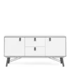RY Sideboard 2 Doors + 2 Drawers in Matt White - Image 12