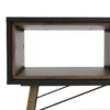 RY Coffee Table 1 Drawer in Matt Black and Walnut - Image 4