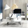 RY Coffee Table 1 Drawer in Matt White - Image 7