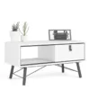 RY Coffee Table 1 Drawer in Matt White - Image 4