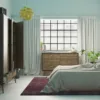 RY Wide Double Chest of 6 Drawers in Matt Black and Walnut - Image 12