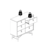 RY Double Chest of 6 Drawers in Matt White - Image 2