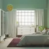 RY Double Chest of 6 Drawers in Matt White - Image 10