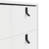 RY Double Chest of 6 Drawers in Matt White - Image 6