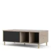 ROME Coffee Table with Sliding Top in Jackson Hickory Oak and Matt Black - Image 14