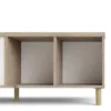 ROME Coffee Table with Sliding Top in Jackson Hickory Oak and Matt White - Image 7