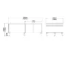 ROME Coffee Table with Sliding Top in Jackson Hickory Oak and Matt White - Image 4