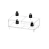 ROME Coffee Table with Sliding Top in Jackson Hickory Oak and Matt White - Image 3