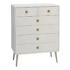 SOFTLINE 2 + 4 Chest in Off White
