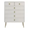 SOFTLINE 2 + 4 Chest in Off White - Image 10