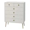 SOFTLINE 2 + 4 Chest in Off White - Image 9