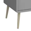 SOFTLINE Sliding 2 Doors Wardrobe in Grey - Image 3