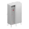 SOFTLINE Sliding 2 Doors Wardrobe in Grey - Image 2