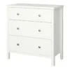 TROMSO 3 Drawers Chest in White - Image 8