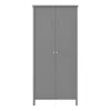 TROMSO 2 Doors Wardrobe in Grey - Image 10