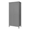 TROMSO 2 Doors Wardrobe in Grey - Image 9
