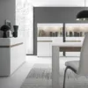 CHELSEA Living 2 Drawers 3 Doors Sideboard in White and Truffle Oak - Image 7