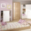 4KIDS Single Bed with Under Drawer and Orange/Lemon/Lilac/Opalino Handles - Image 18