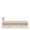 4KIDS Single Bed with Under Drawer and Orange/Lemon/Lilac/Opalino Handles - Image 9