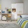 4KIDS Single Bed with Under Drawer and Orange/Lemon/Lilac/Opalino Handles - Image 7