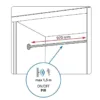 PRIME LED L970 Pipe Wardrobe Light - Image 3