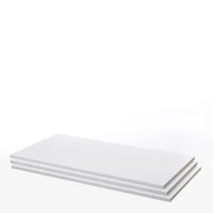 VERONA Set of 3 Shelves - Wide (for 180cm Vero Wardrobes) in White