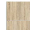 VERONA Sliding Wardrobe 180cm in White with Oak Doors and 5 Shelves - Image 7