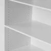VERONA Sliding Wardrobe 180cm in White with White and Mirror Doors, 5 Shelves - Image 3