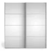 VERONA Sliding Wardrobe 180cm in Oak with 2 Mirror Doors and 5 Shelves - Image 11