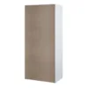 SPACE Wardrobe with 2 Sliding Doors in White - Image 11