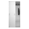 SPACE Wardrobe with 2 Sliding Doors in White - Image 7
