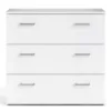 SPACE Chest of 3 Drawers in White - Image 14