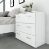 SPACE Chest of 3 Drawers in White - Image 10