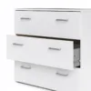SPACE Chest of 3 Drawers in White - Image 7