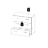 SPACE Chest of 3 Drawers in Oak - Image 2