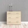 SPACE Chest of 3 Drawers in Oak - Image 9