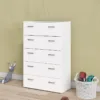SPACE Chest of 5 Drawers in White - Image 9