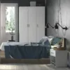 SPACE Bedside 1 Drawer in White - Image 10