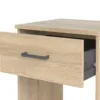 SPACE Bedside 1 Drawer in Oak - Image 7