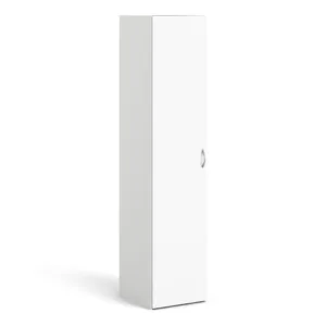 SPACE Wardrobe with 1 Door in White