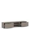 MATCH TV Unit 2 Drawers 2 Shelves in Truffle Oak - Image 10