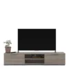 MATCH TV Unit 2 Drawers 2 Shelves in Truffle Oak - Image 7