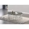 MISSOURI Round Glass Coffee Table