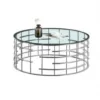 MISSOURI Round Glass Coffee Table - Image 2