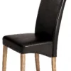 CYPRUS PU Dining Chair with Solid Ashwood Legs - Set of 2 - Image 2