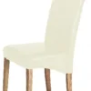 CYPRUS PU Dining Chair with Solid Ashwood Legs - Set of 2 - Image 3