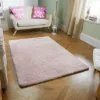 SOFTNESS Microfibre Pink Rug - Image 3