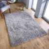 SERENE Shaggy Grey Rug - Image 2